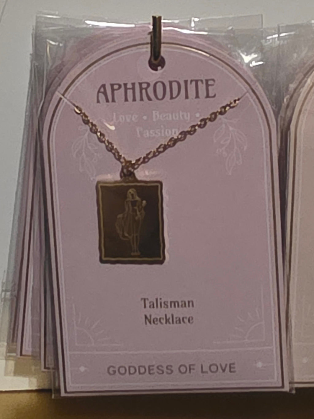 Goddess Energy Talisman Necklaces – Aphrodite, Athena & Selene