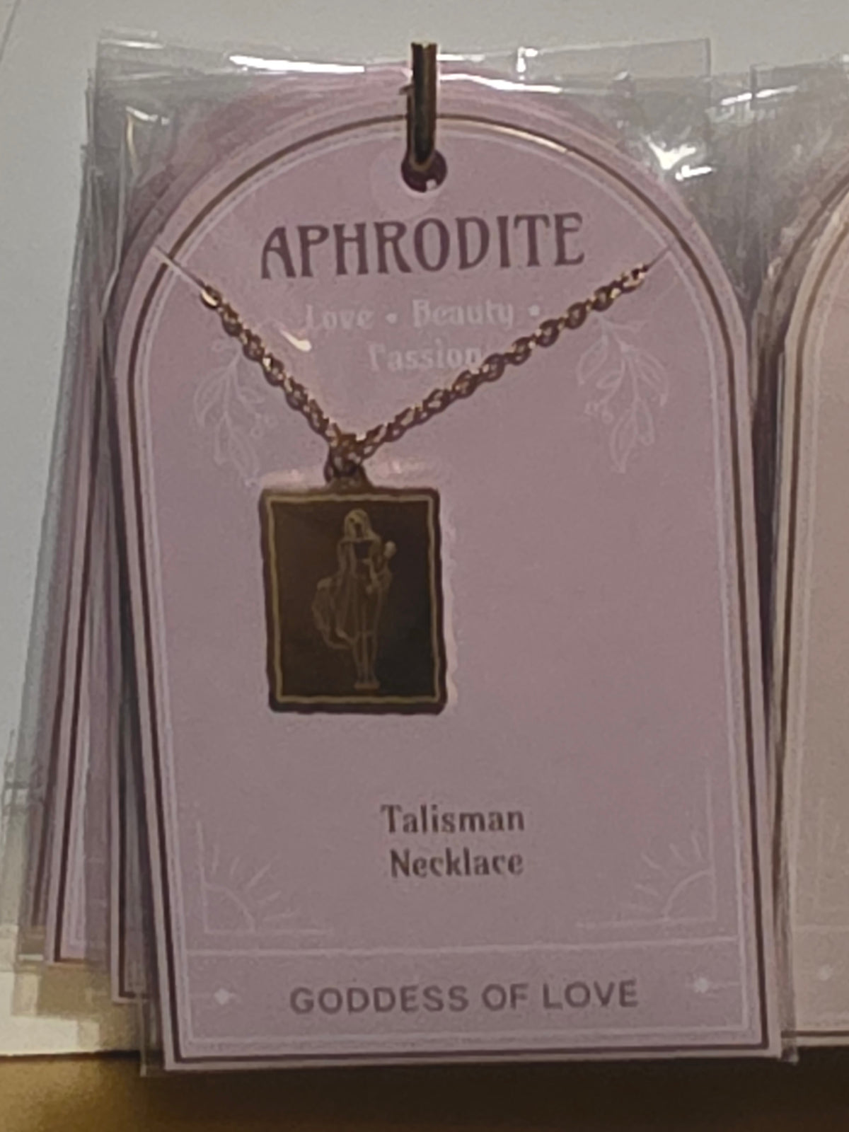 Goddess Energy Talisman Necklaces – Aphrodite, Athena & Selene