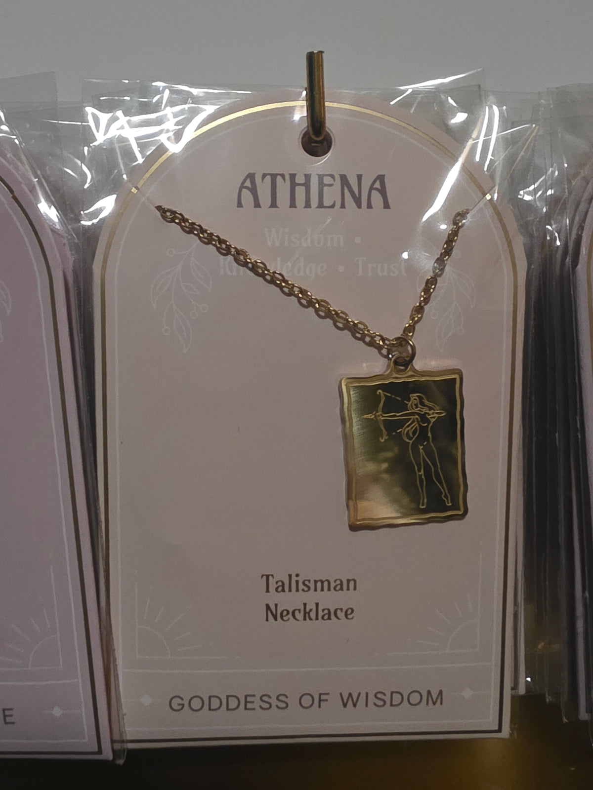 Goddess Energy Talisman Necklaces – Aphrodite, Athena & Selene