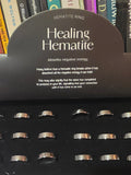Healing Hematite Ring – Grounding &amp; Protection | S, M, L & XL