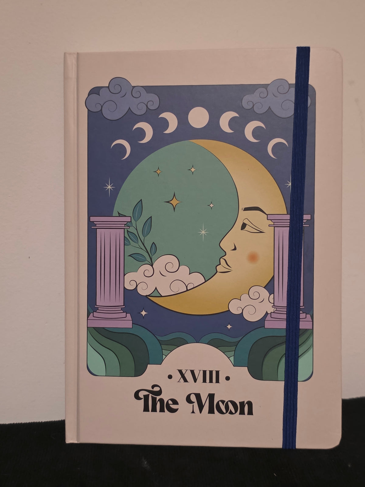 The Moon Tarot A5 Notebook & Coven Club Witchy Pencils Set – Gothic Gift