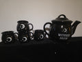 Witches Brew Ceramic Cauldron Tea Set – A Tea Party for Your Coven 🖤🌙