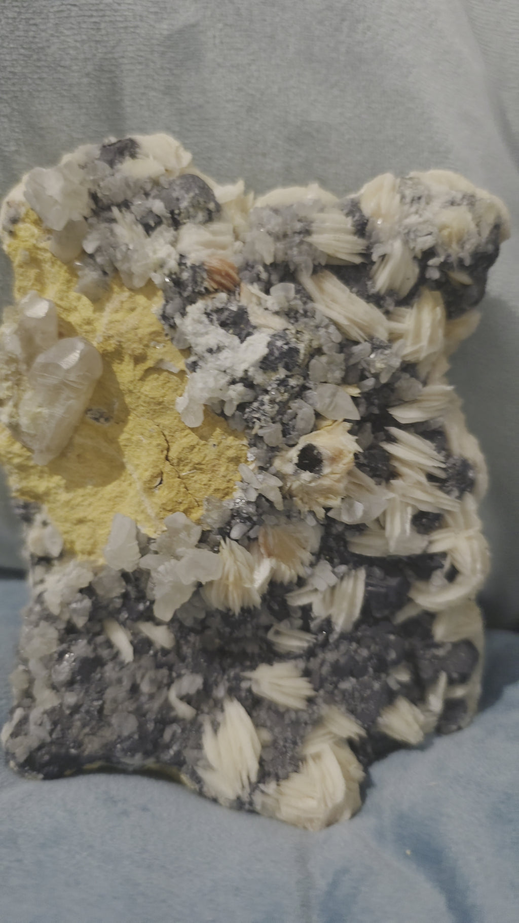 Barite Night Garden Cluster