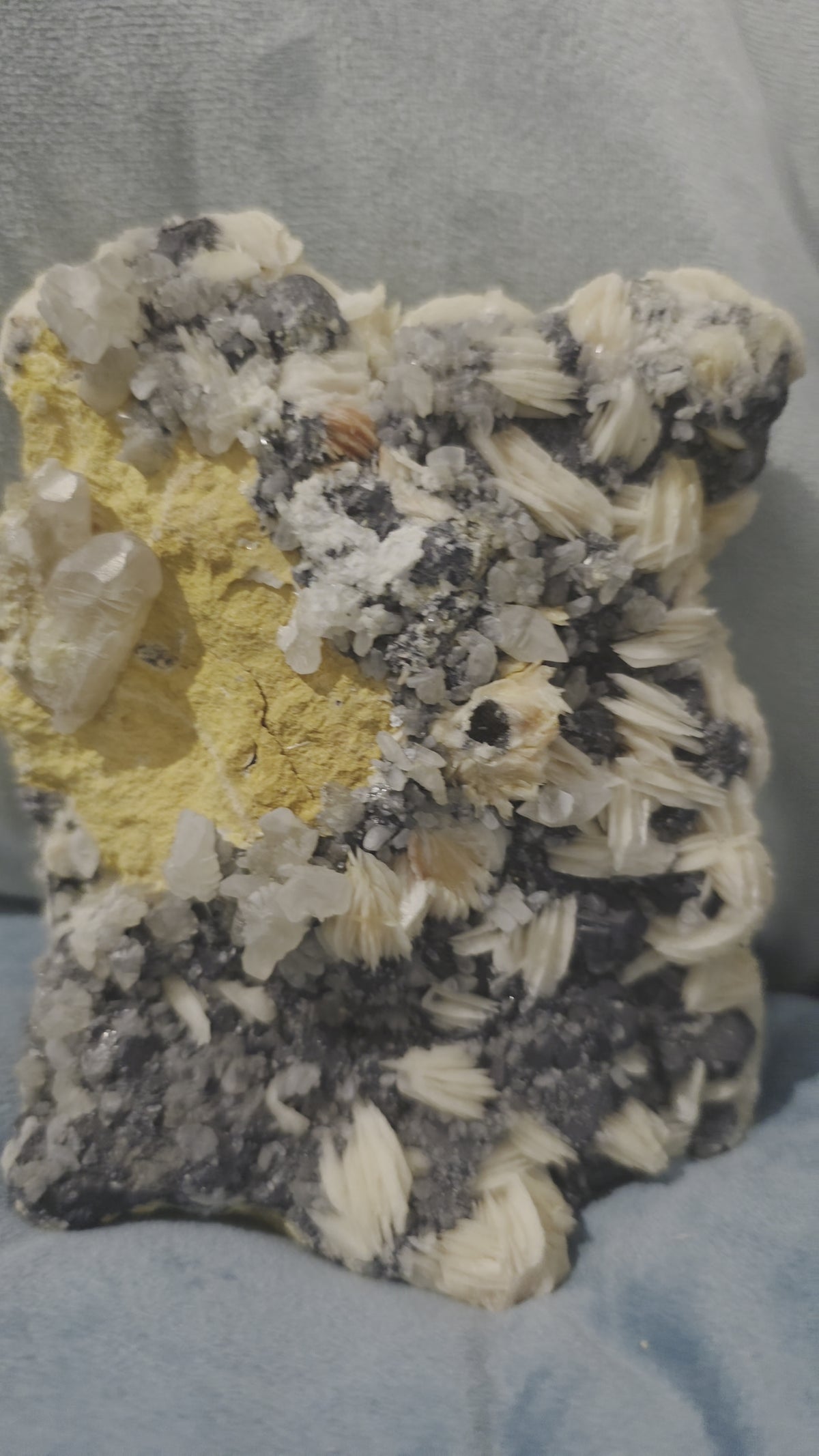 Barite Night Garden Cluster