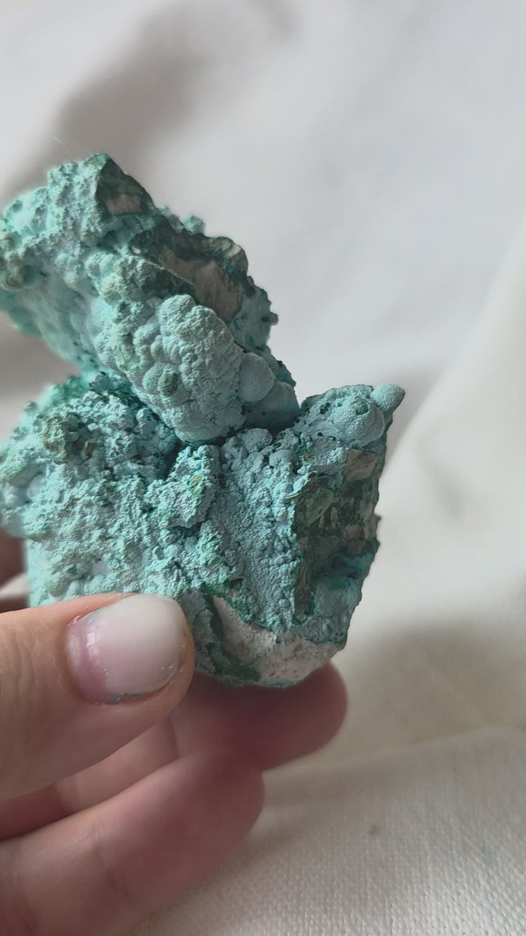 Chrysocolla with Malachite
