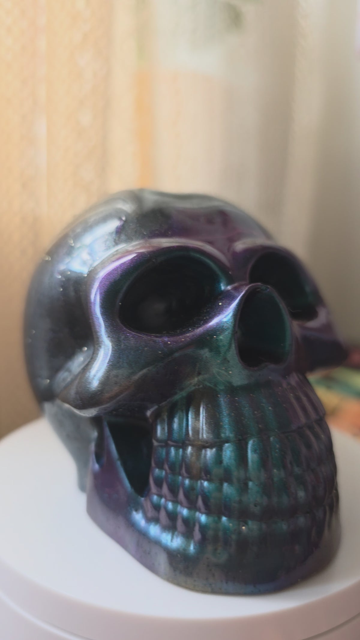 The Other Side Skull | Handmade Resin Skull | Choose Your Finish