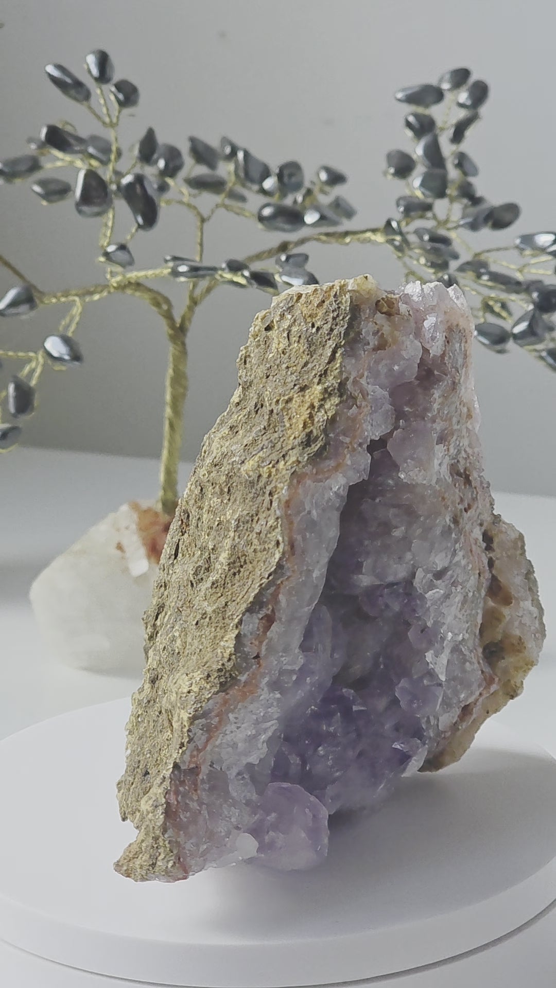 Double-Sided Amethyst Druse
