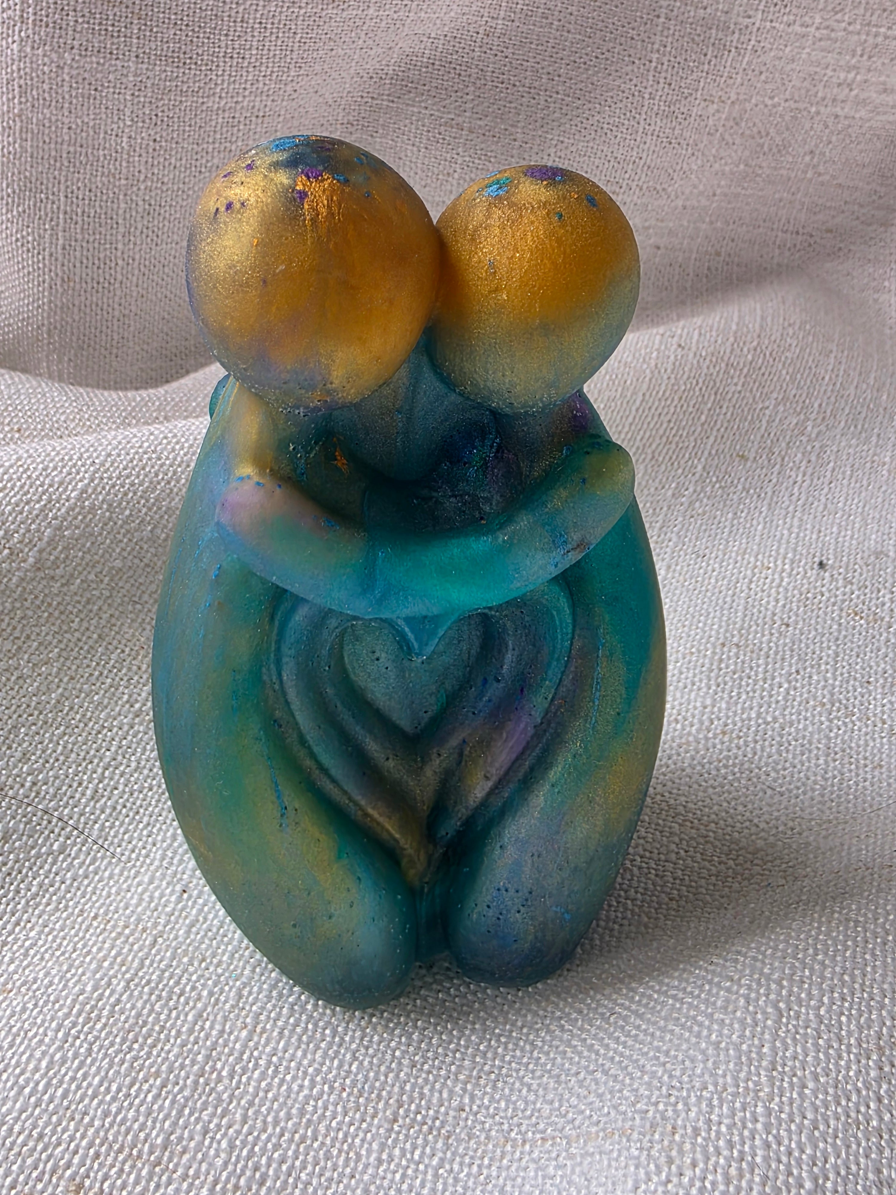Two Souls — Embrace Sculpture