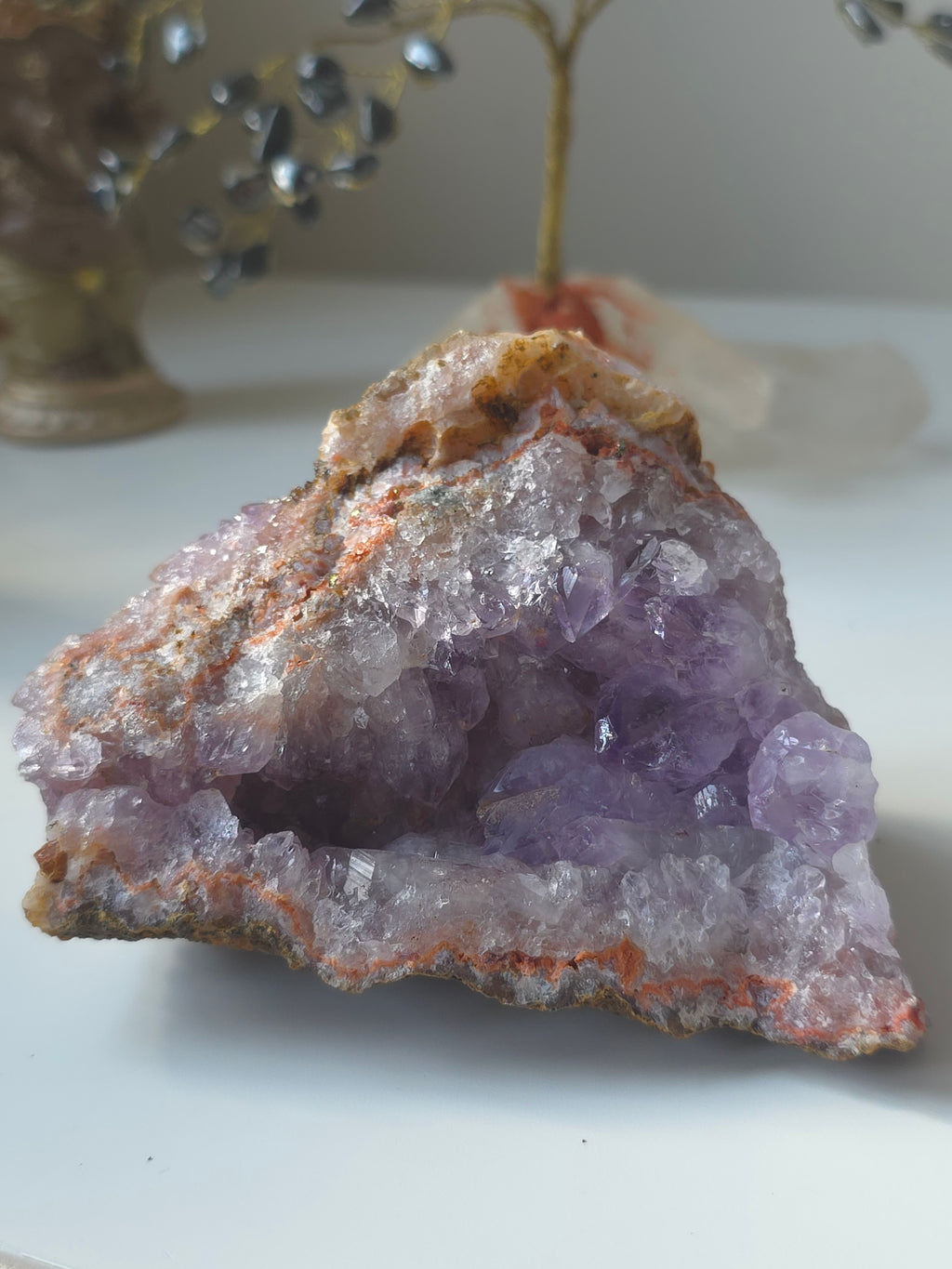 Double-Sided Amethyst Druse