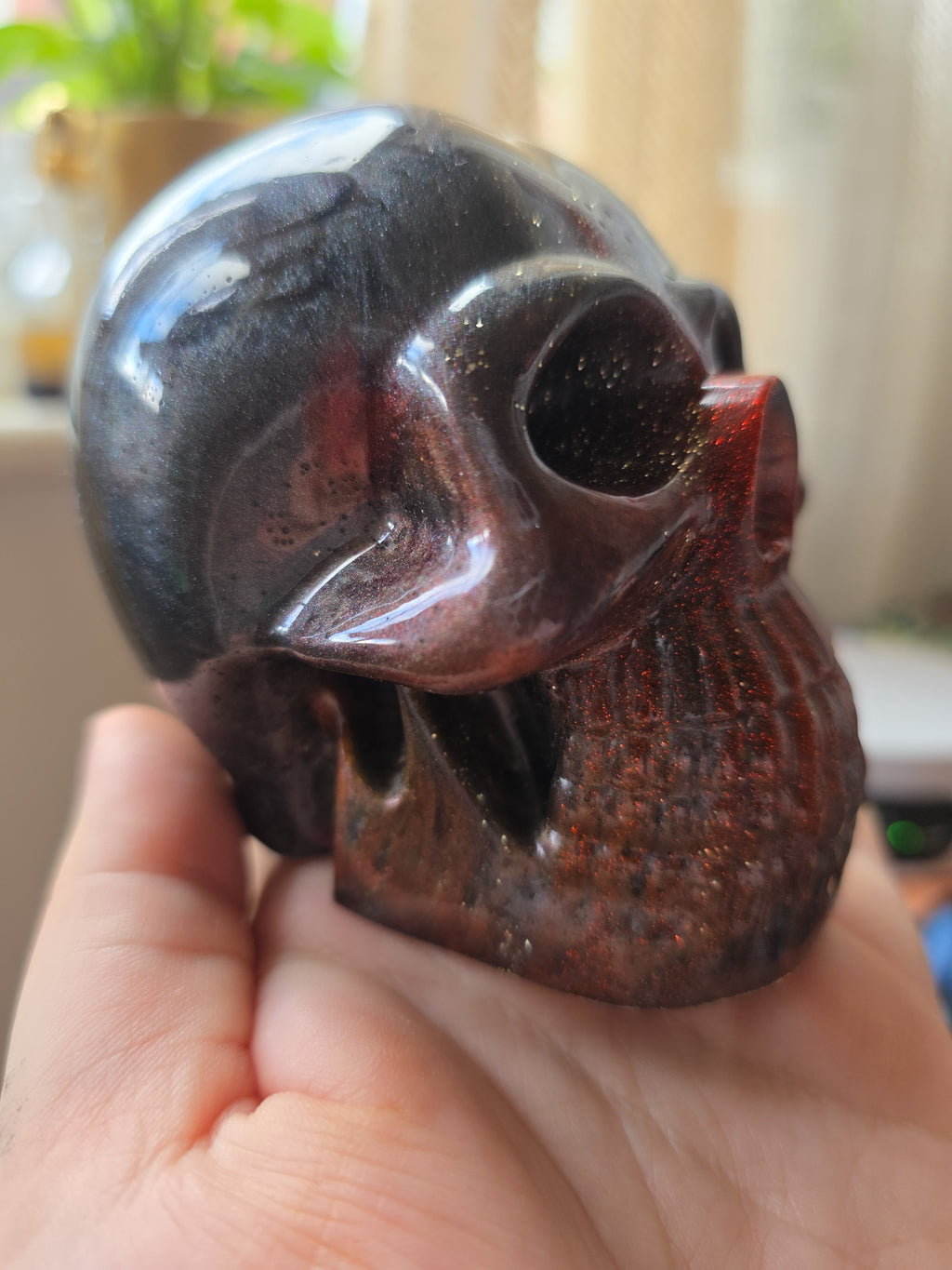 The Other Side Skull | Handmade Resin Skull | Choose Your Finish