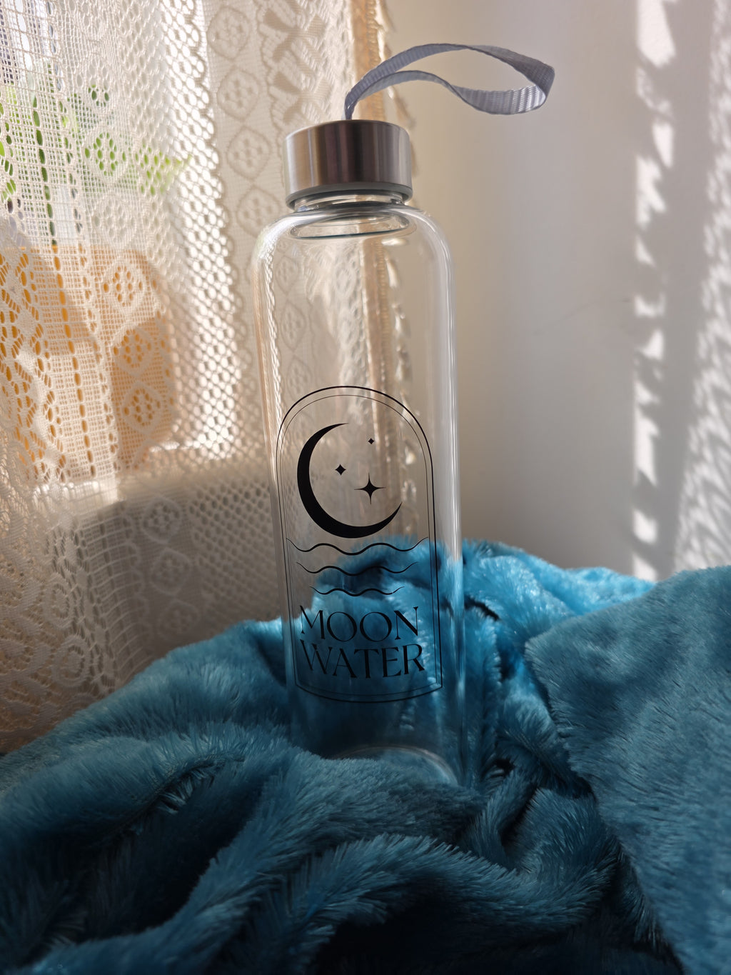 Moon Water Glass Bottle