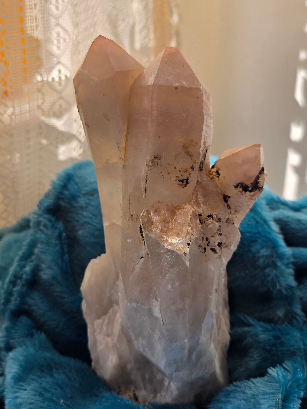 Hematoid Quartz Cluster