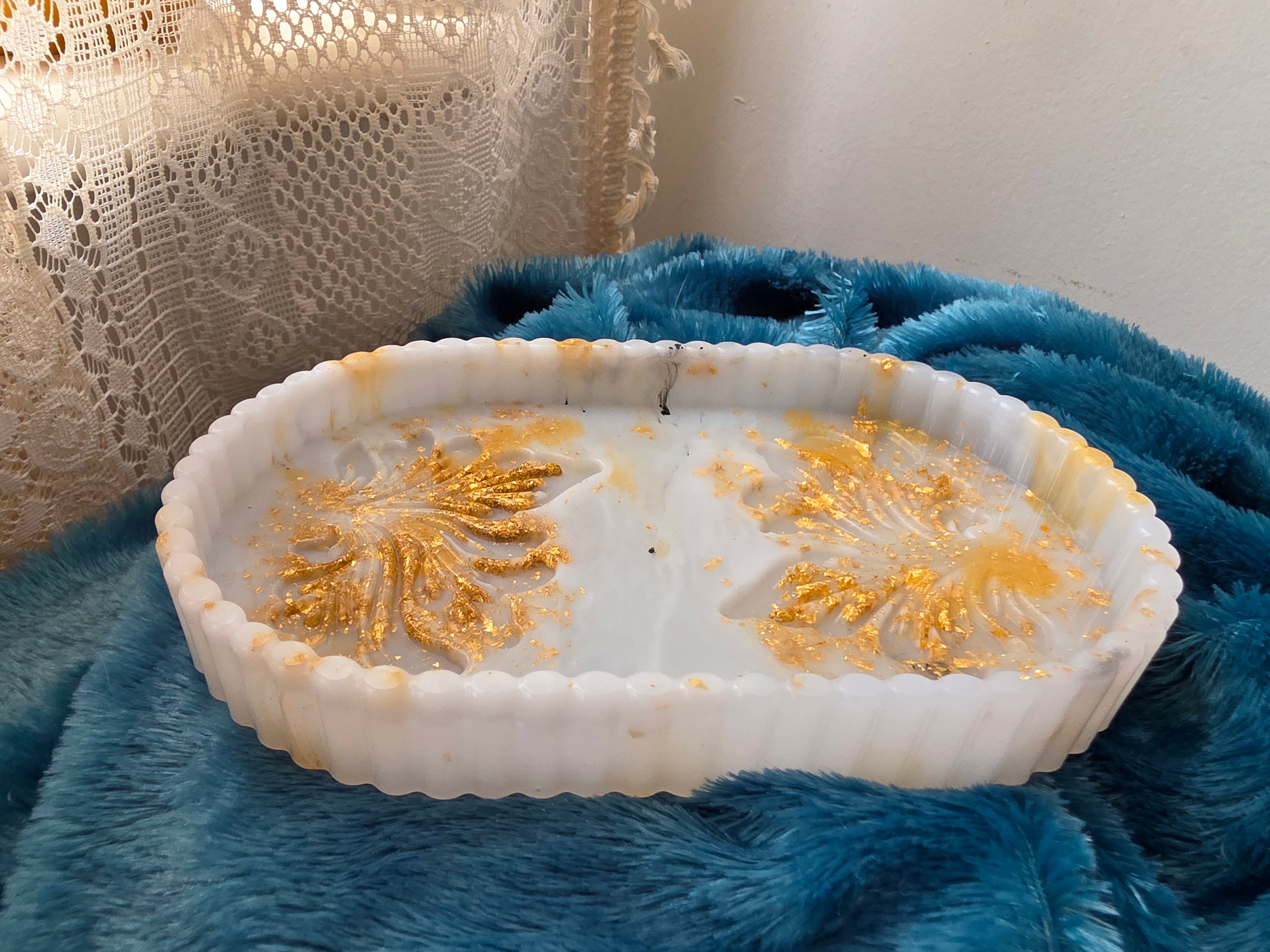 Golden Dawn Vanity Tray
