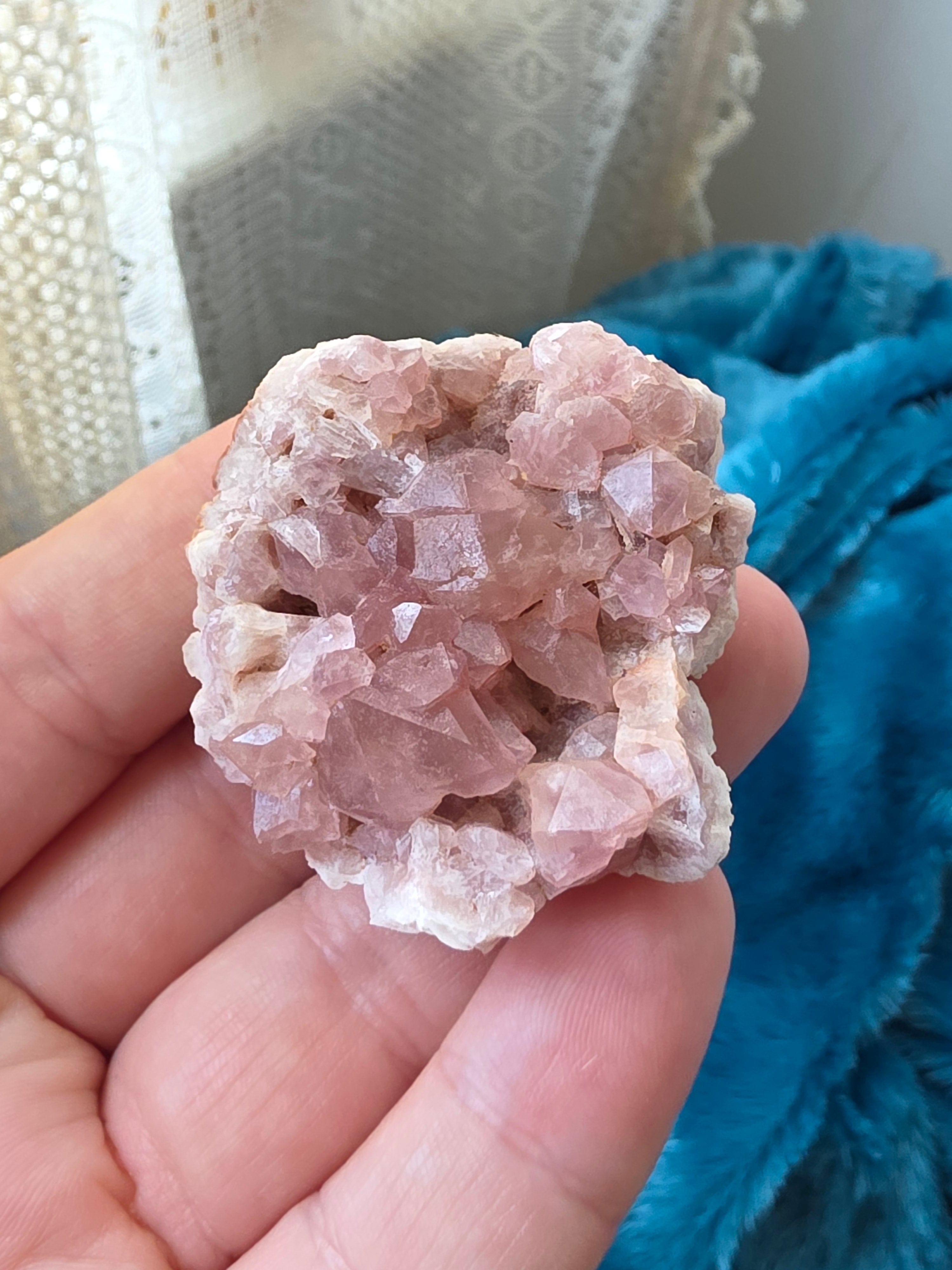 Pink Amethyst Cluster