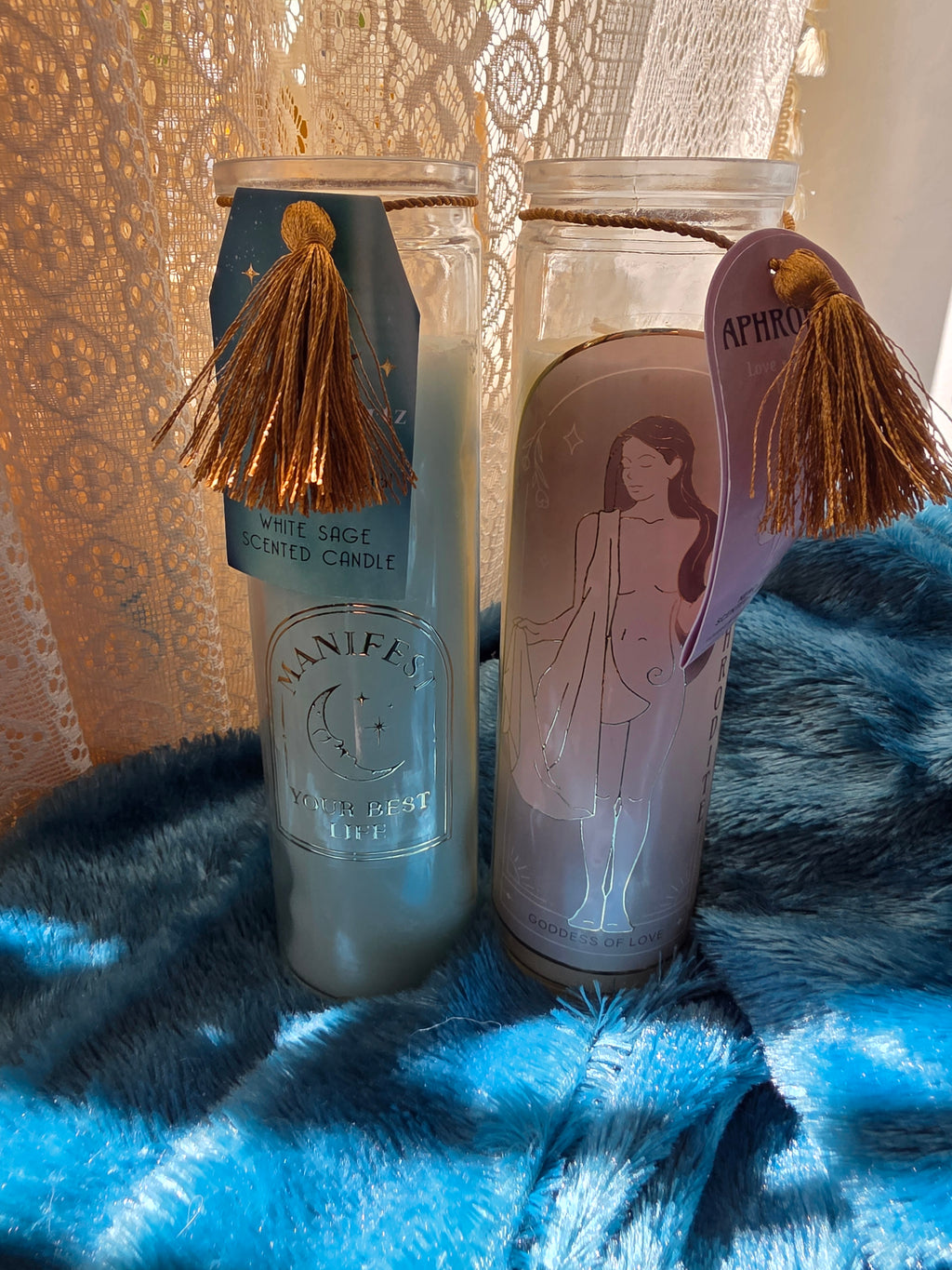 Manifest & Love Candle Duo