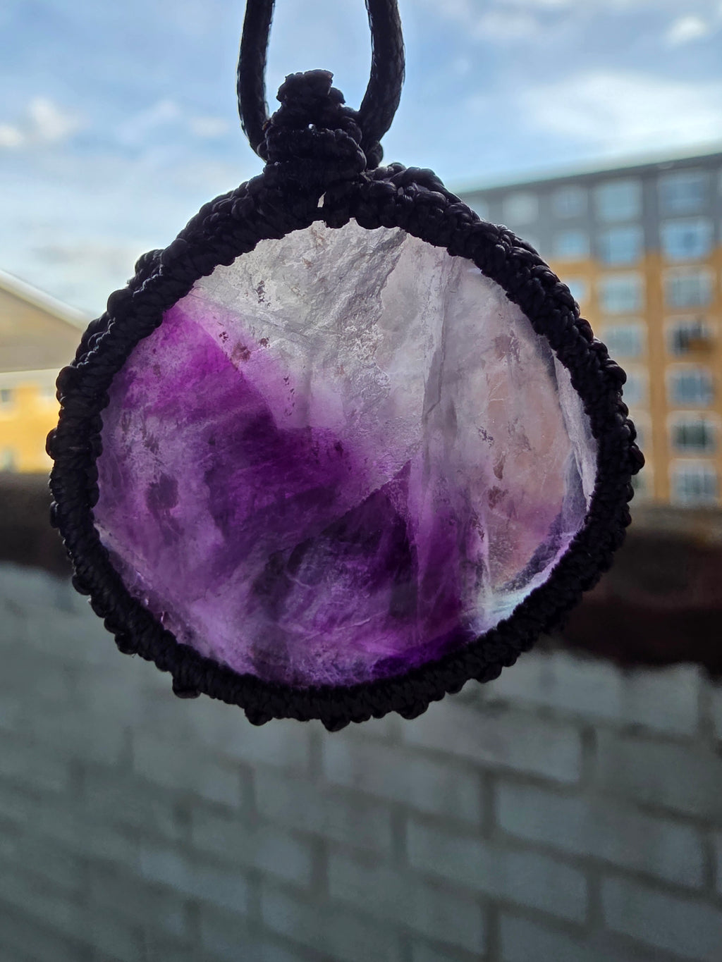 Natural Crystal Macramé Necklace | Choose What You Need