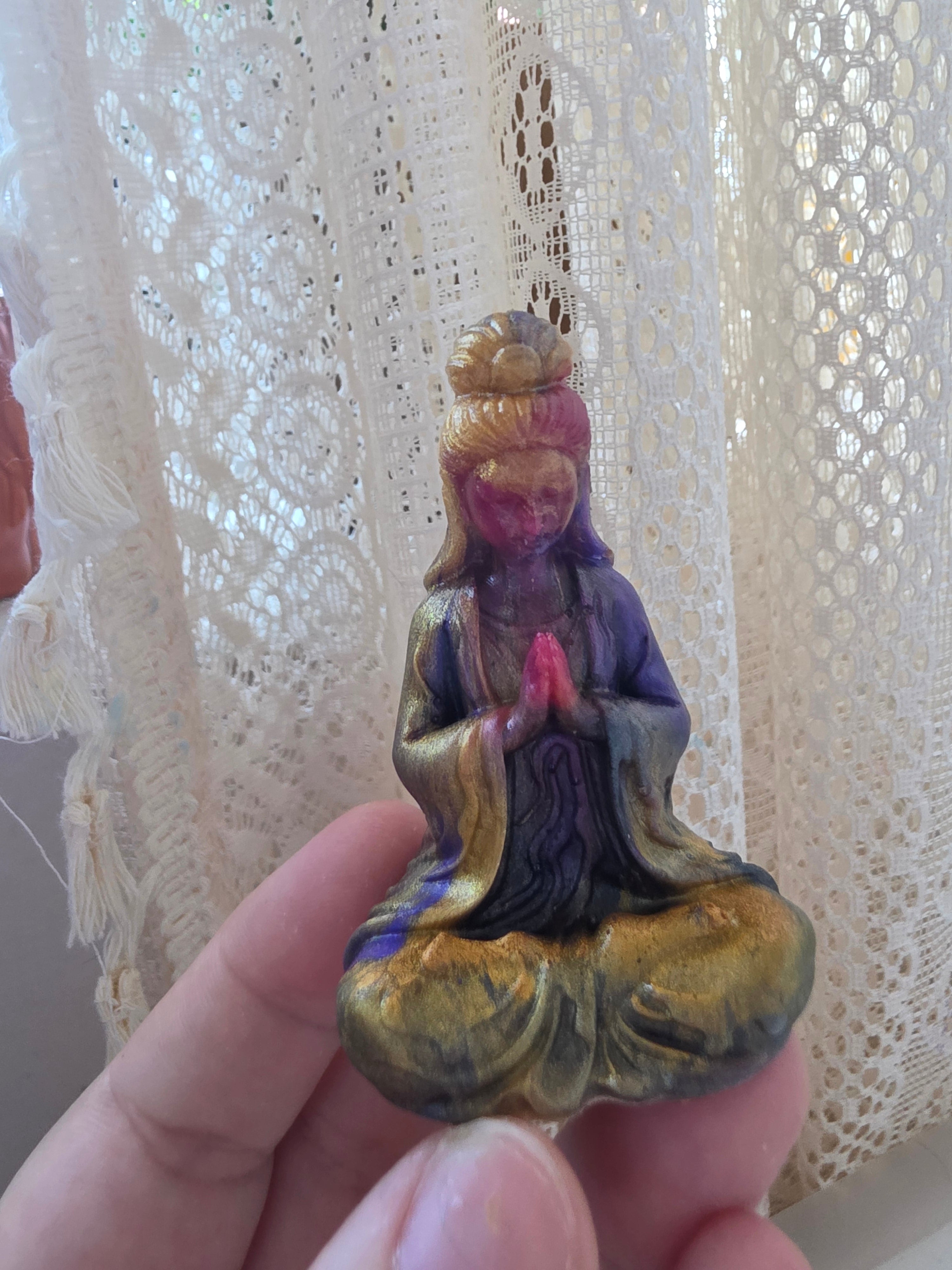 The Keeper of Still Waters | Hand-Finished Meditation Sculpture