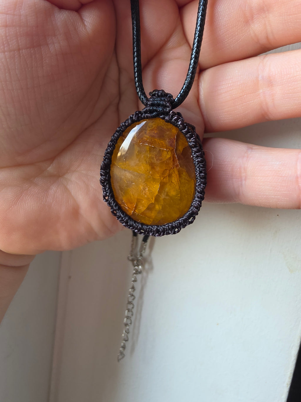 Natural Crystal Macramé Necklace | Choose What You Need