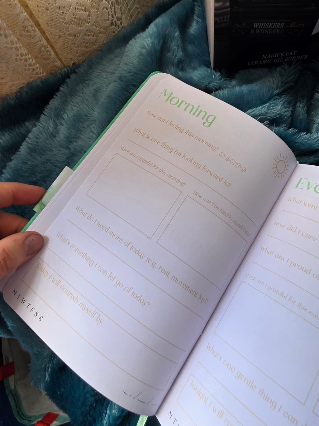 Wellness Journal with Aventurine Pen