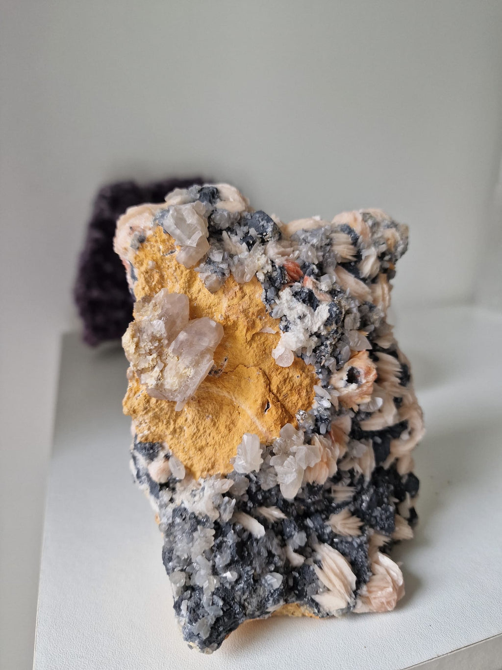 Barite Night Garden Cluster