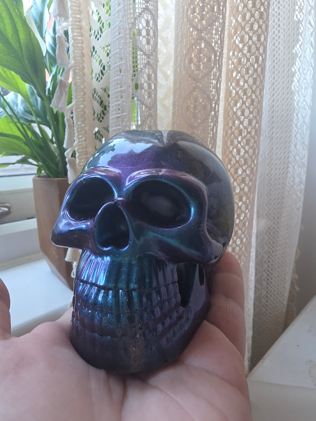 The Other Side Skull | Handmade Resin Skull | Choose Your Finish