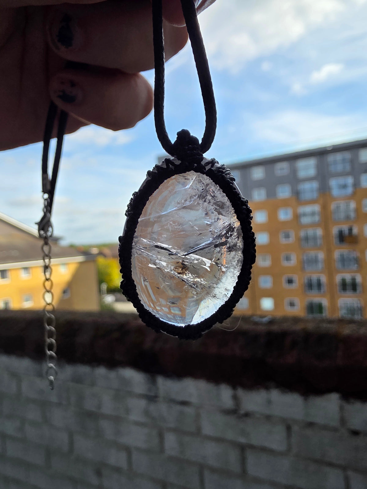 Natural Crystal Macramé Necklace | Choose What You Need