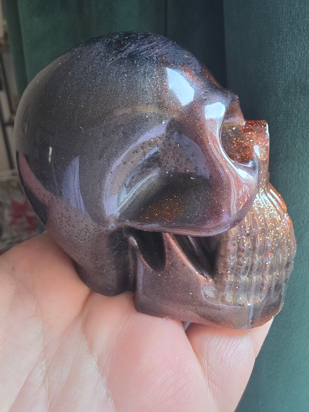 The Other Side Skull | Handmade Resin Skull | Choose Your Finish