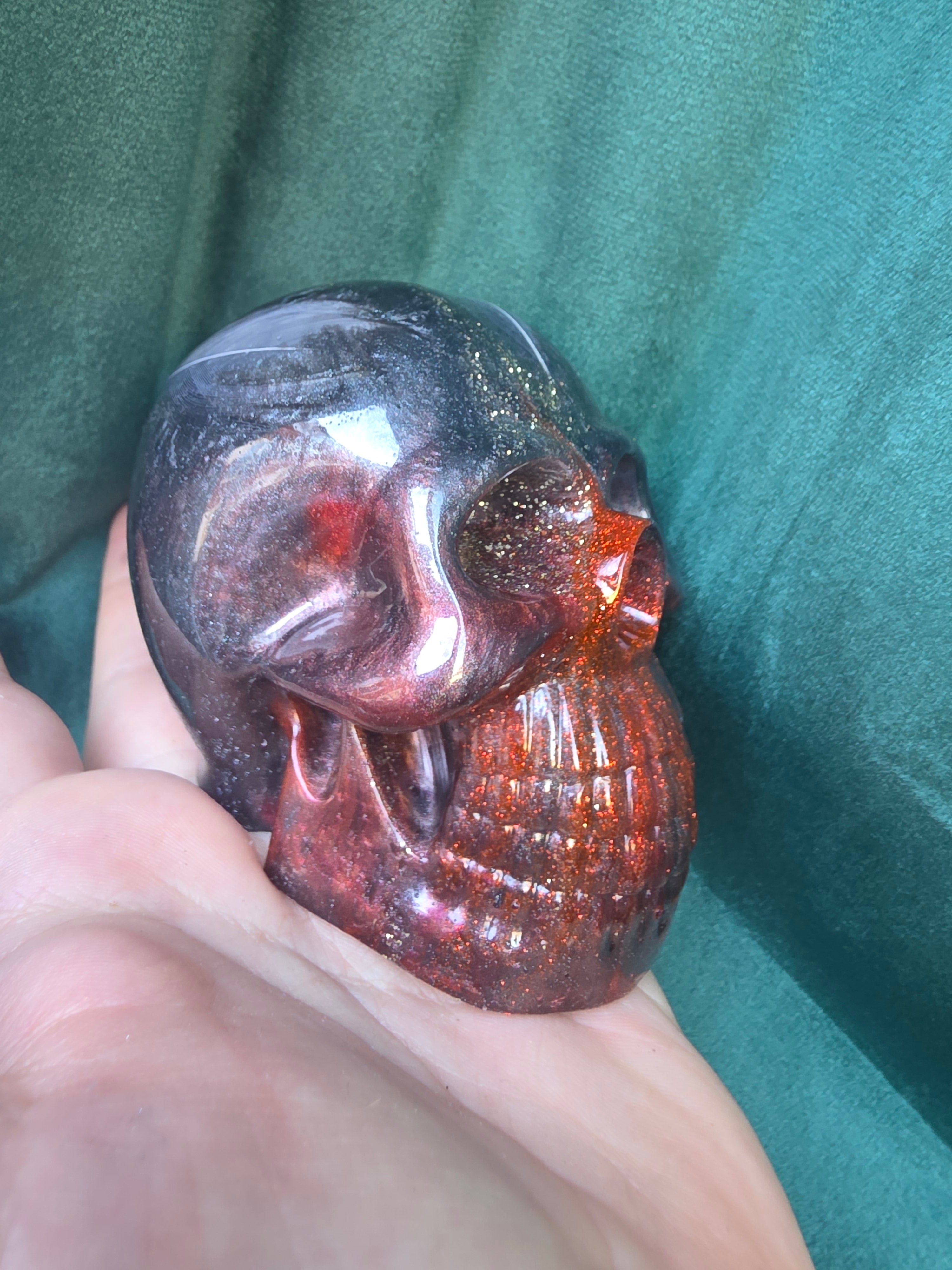 The Other Side Skull | Handmade Resin Skull | Choose Your Finish
