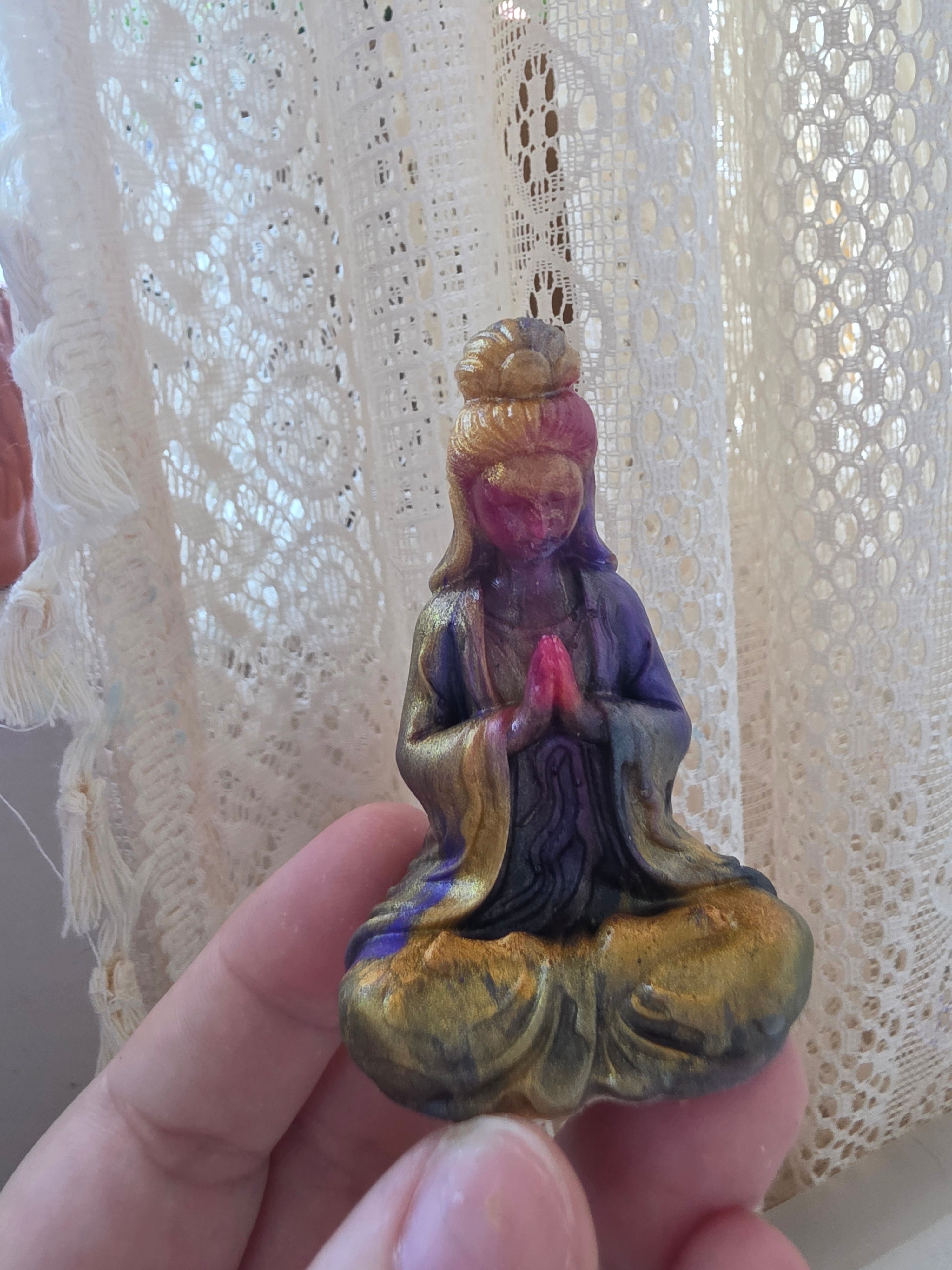 The Keeper of Still Waters | Hand-Finished Meditation Sculpture