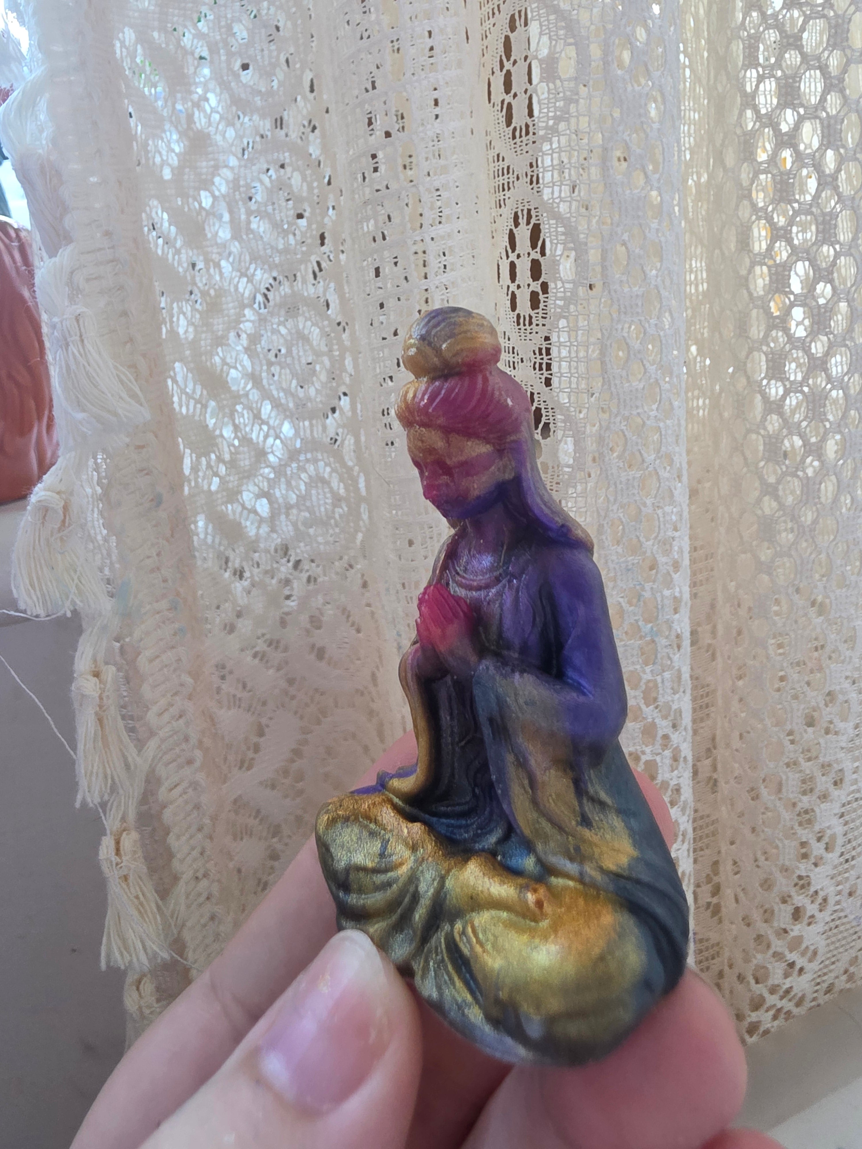 The Keeper of Still Waters | Hand-Finished Meditation Sculpture