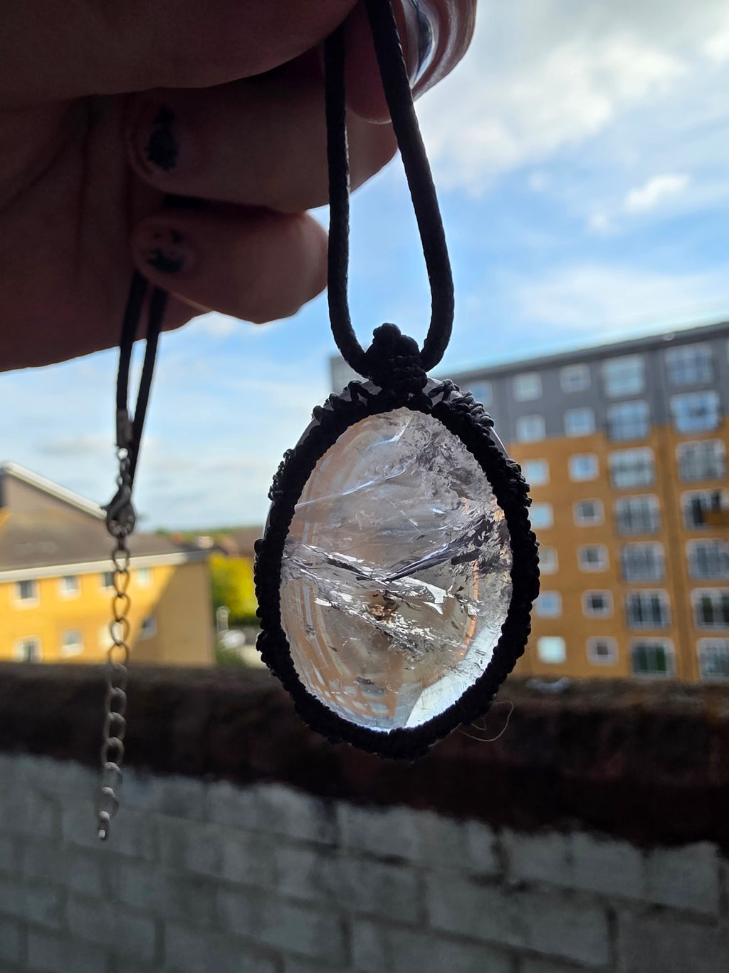 Natural Crystal Macramé Necklace | Choose What You Need