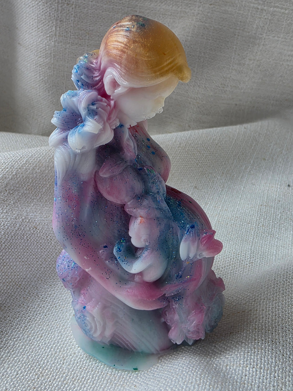 Imperfect Mother & Child Sculpture — One of a Kind