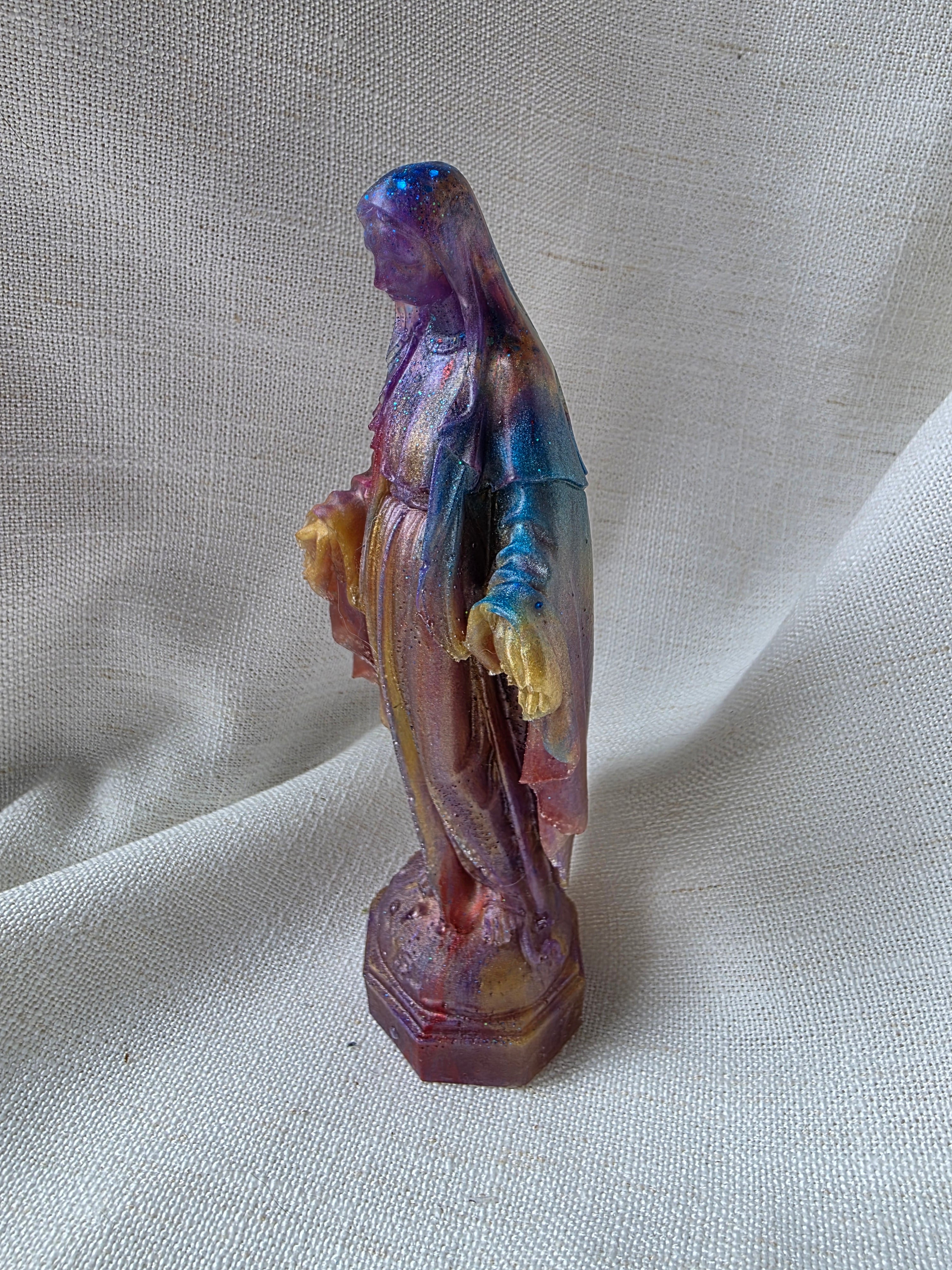 Divine Feminine Figure — Handmade Resin