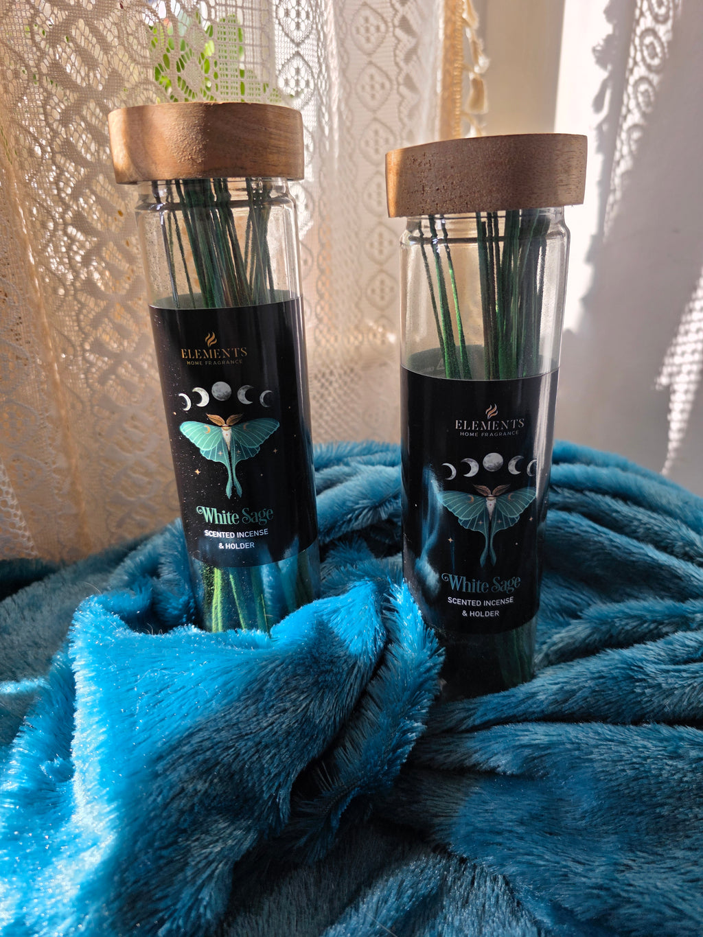 White Sage Incense & Holder Set