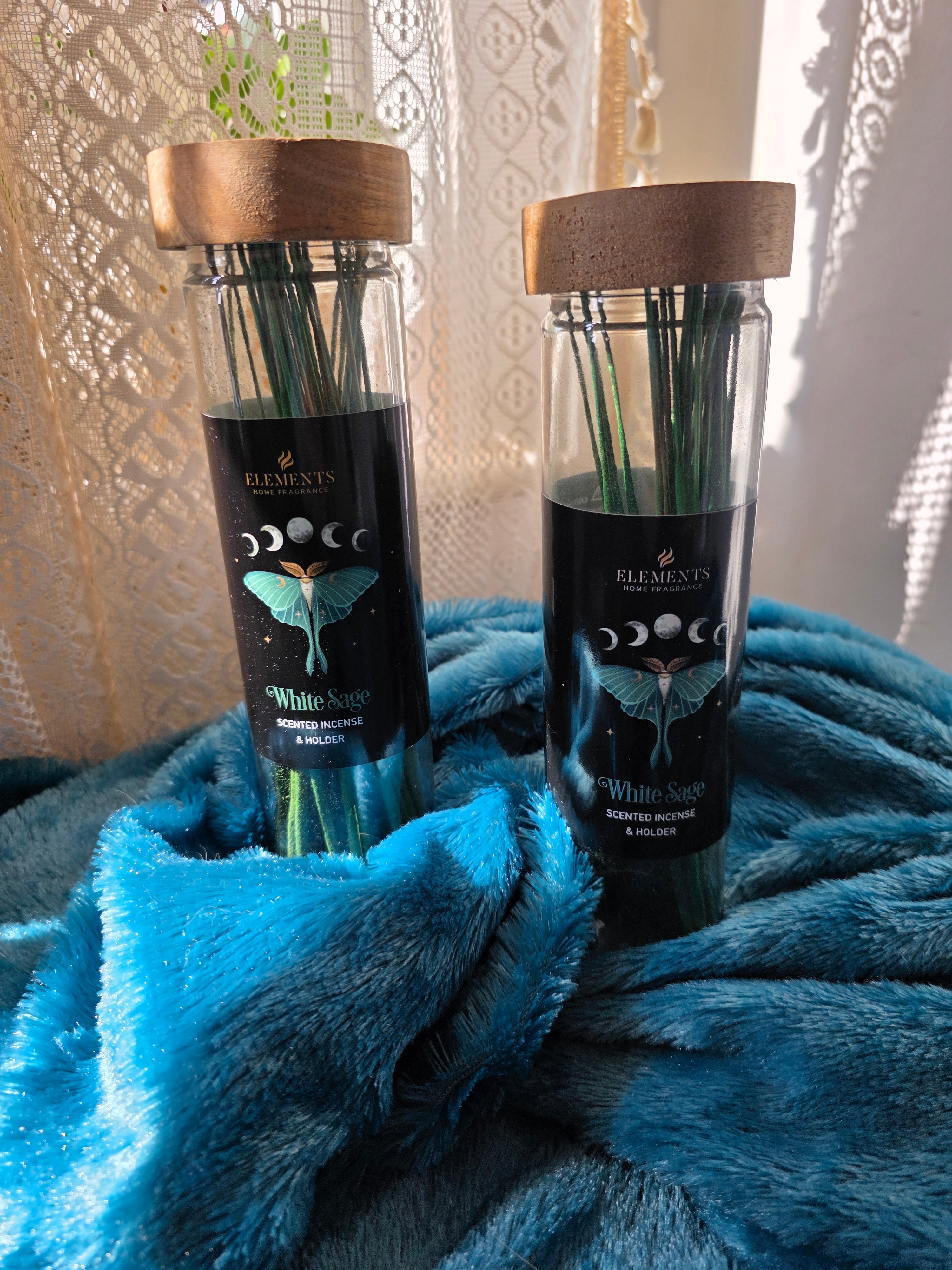 White Sage Incense & Holder Set