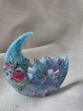 Mini Moon Garden — Handmade Resin Piece