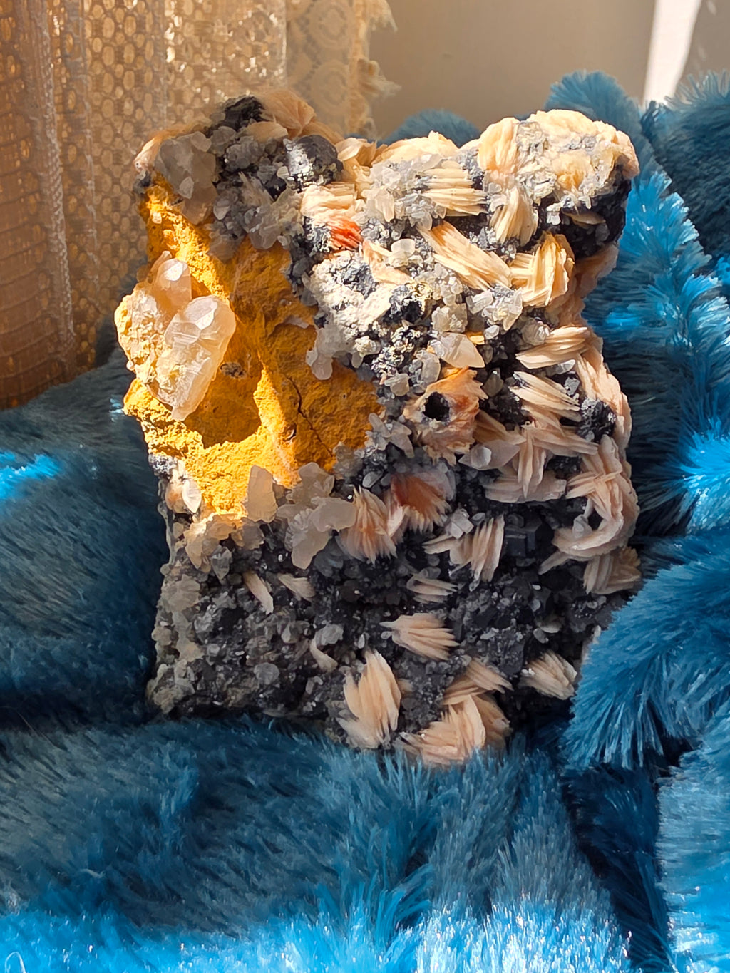 Barite Night Garden Cluster