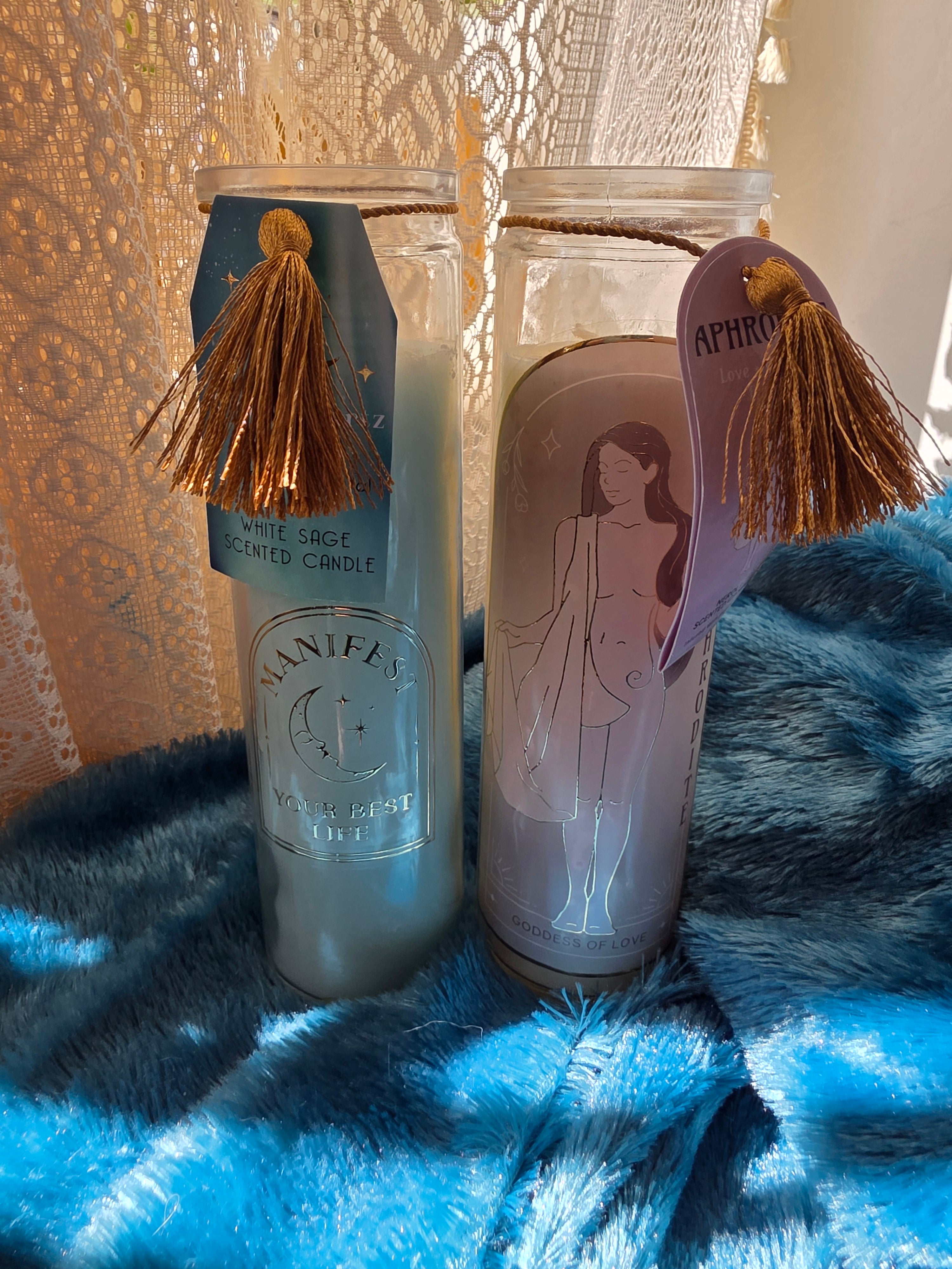 Manifest & Love Candle Duo