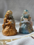 Rose Keeper (Imperfect) | Handmade Resin Goddess