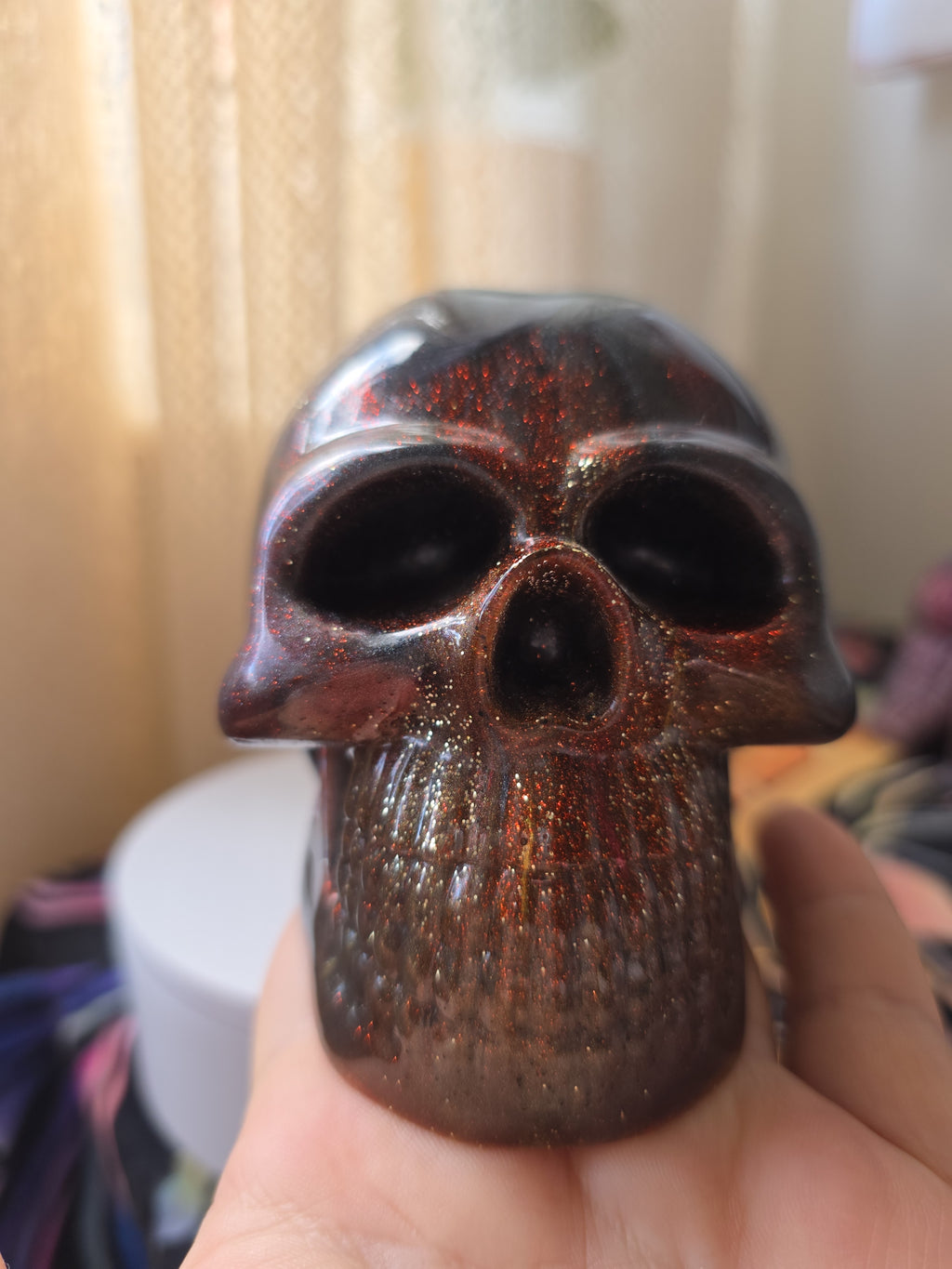 The Other Side Skull | Handmade Resin Skull | Choose Your Finish