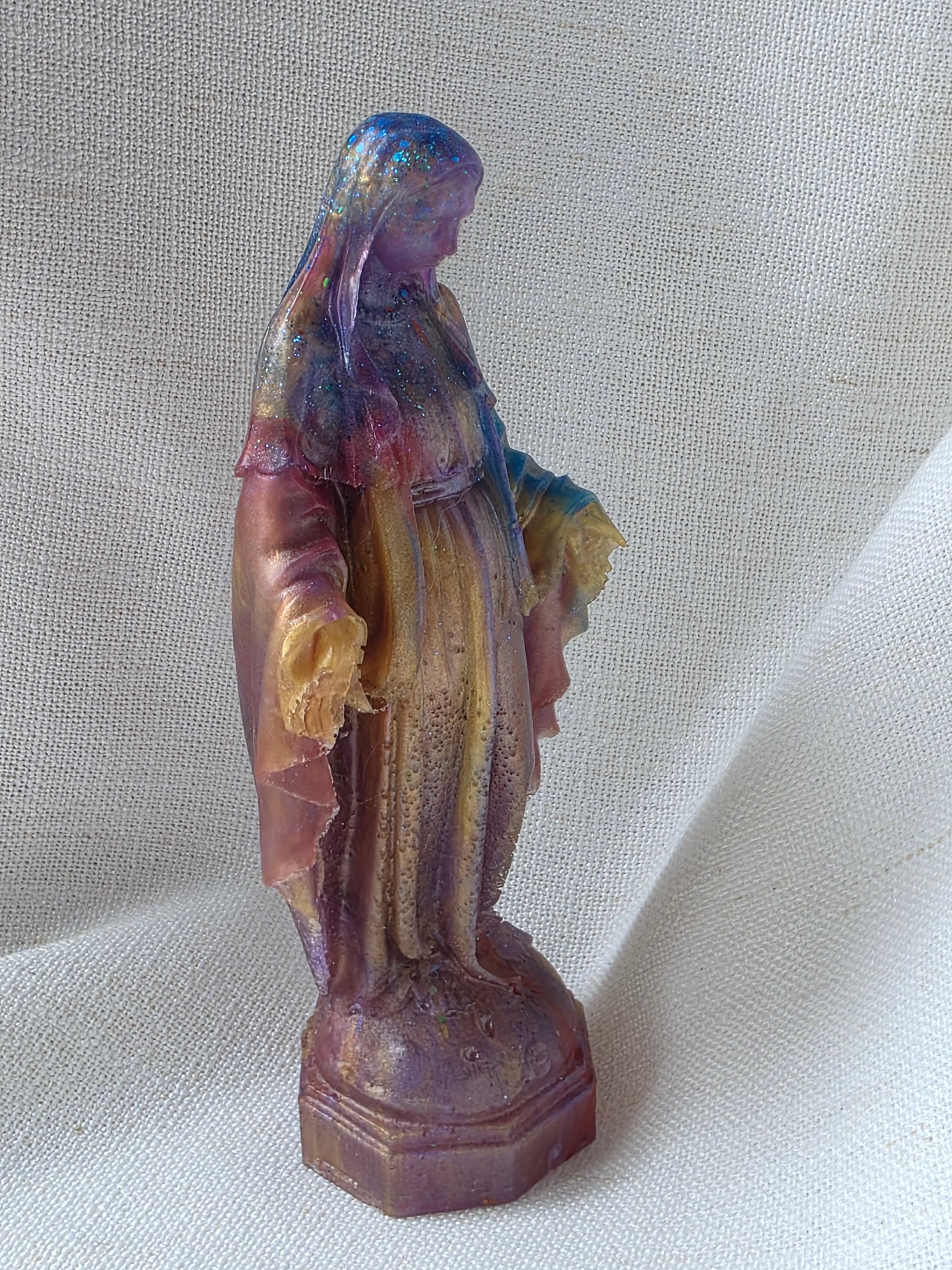 Divine Feminine Figure — Handmade Resin