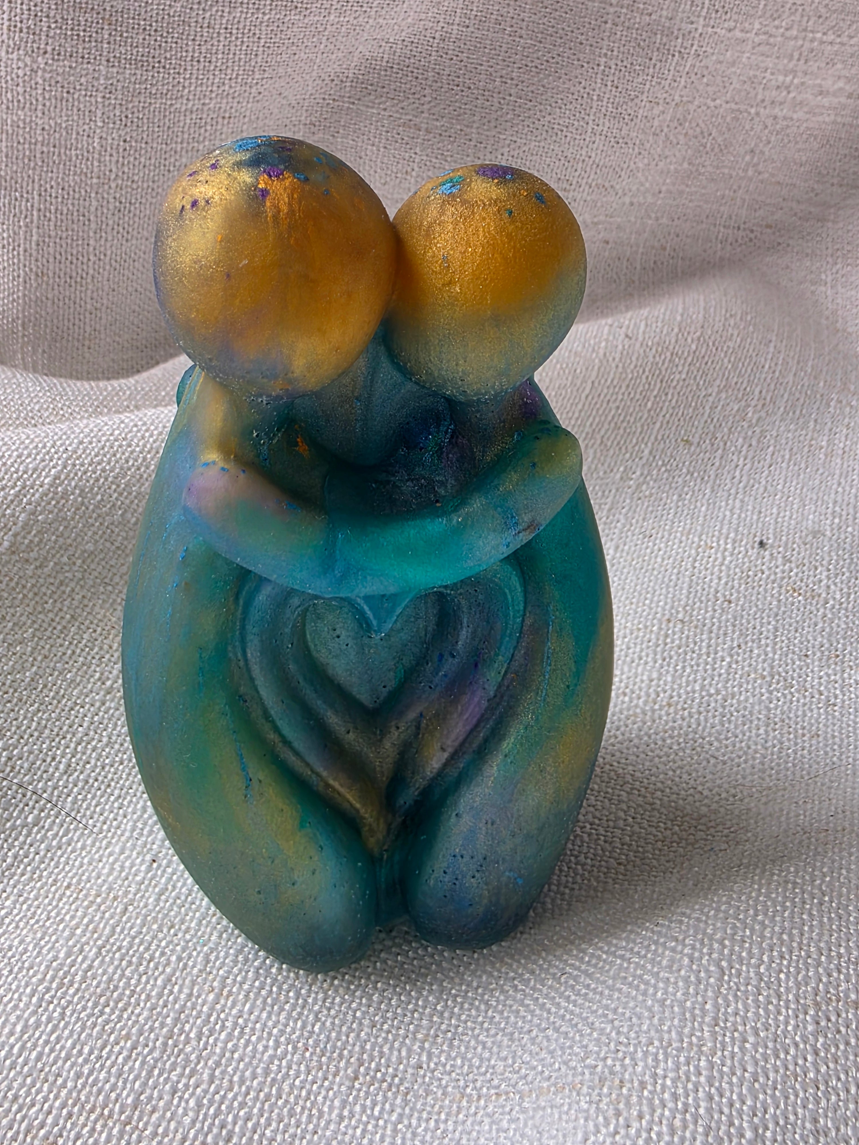 Two Souls — Embrace Sculpture