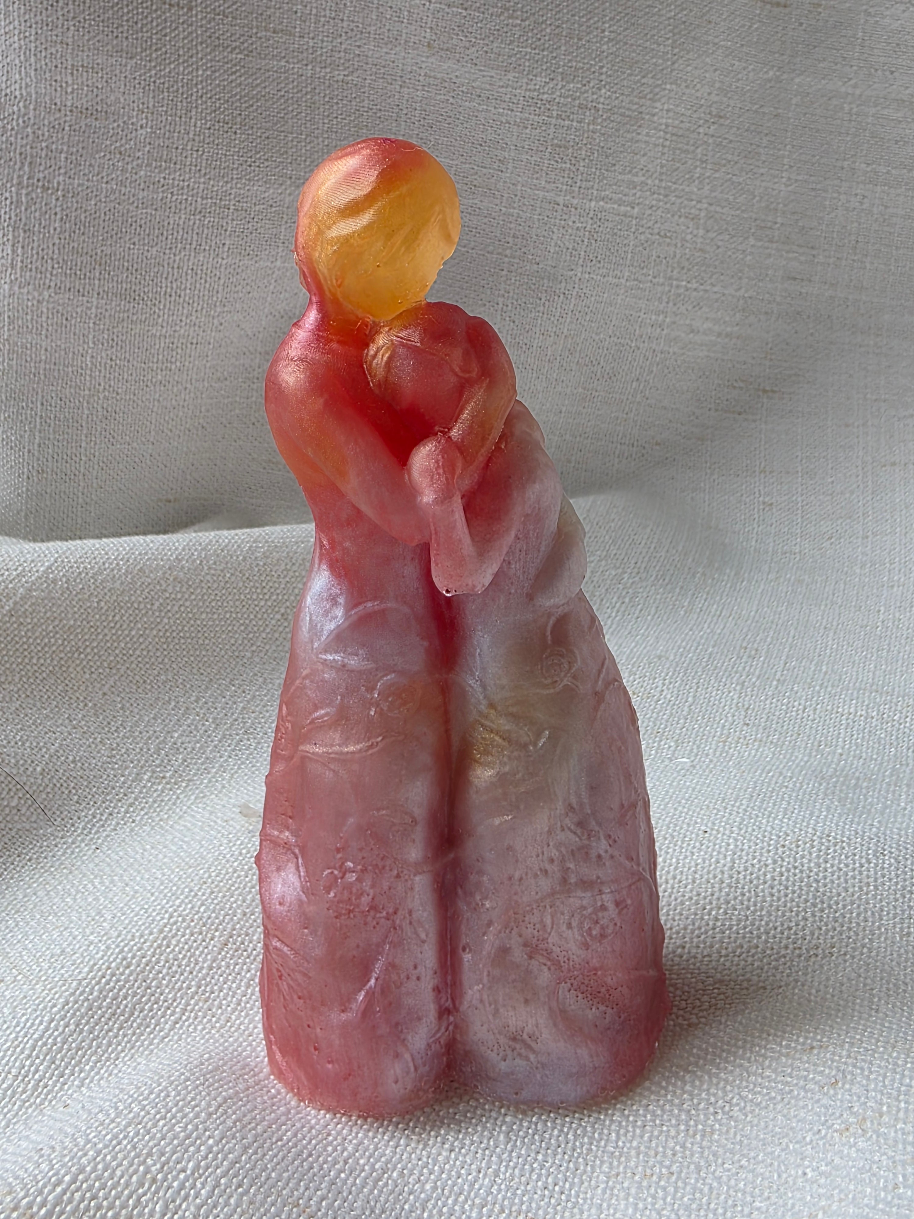 Held — Mother & Child Resin Sculpture