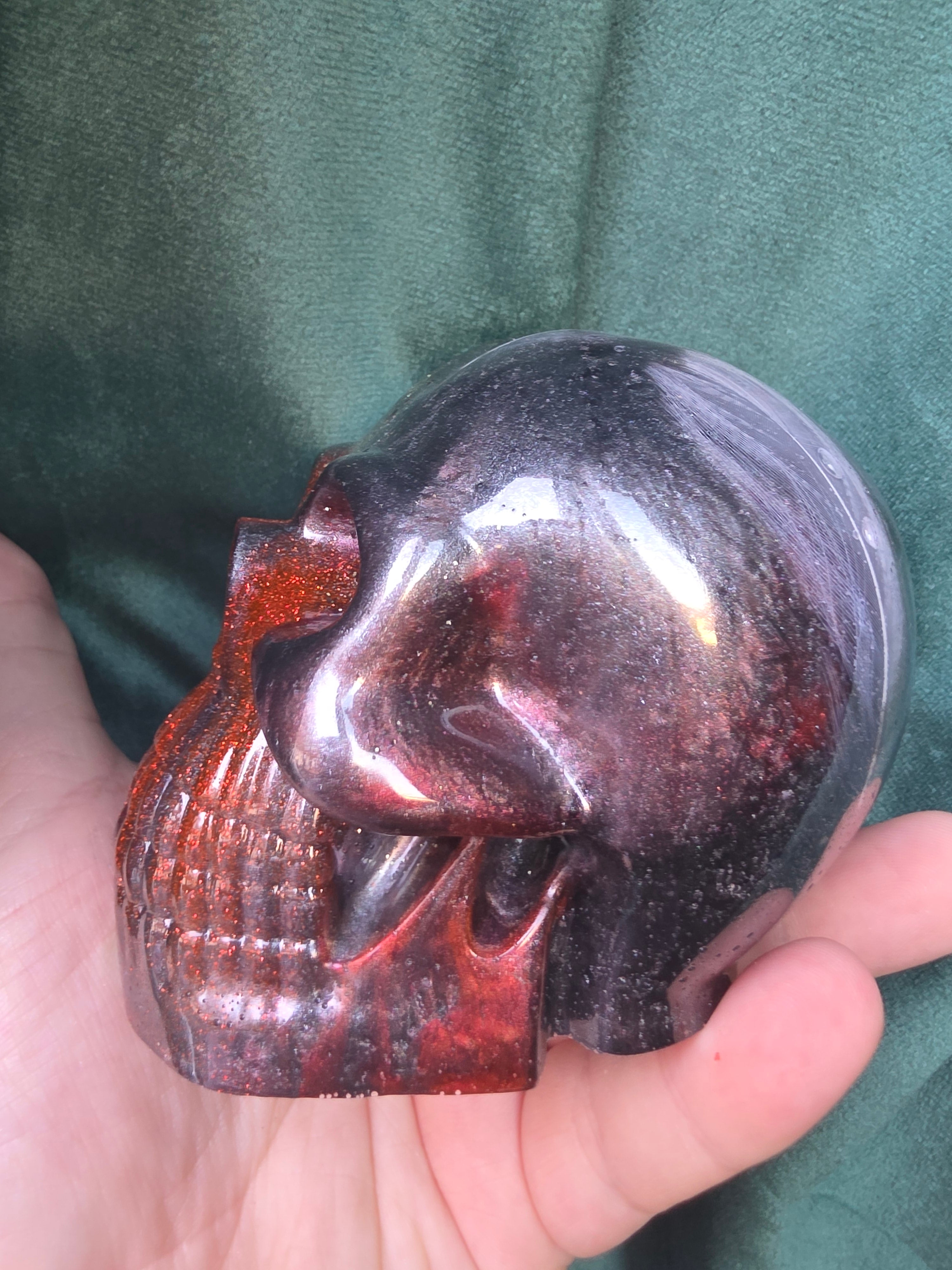 The Other Side Skull | Handmade Resin Skull | Choose Your Finish