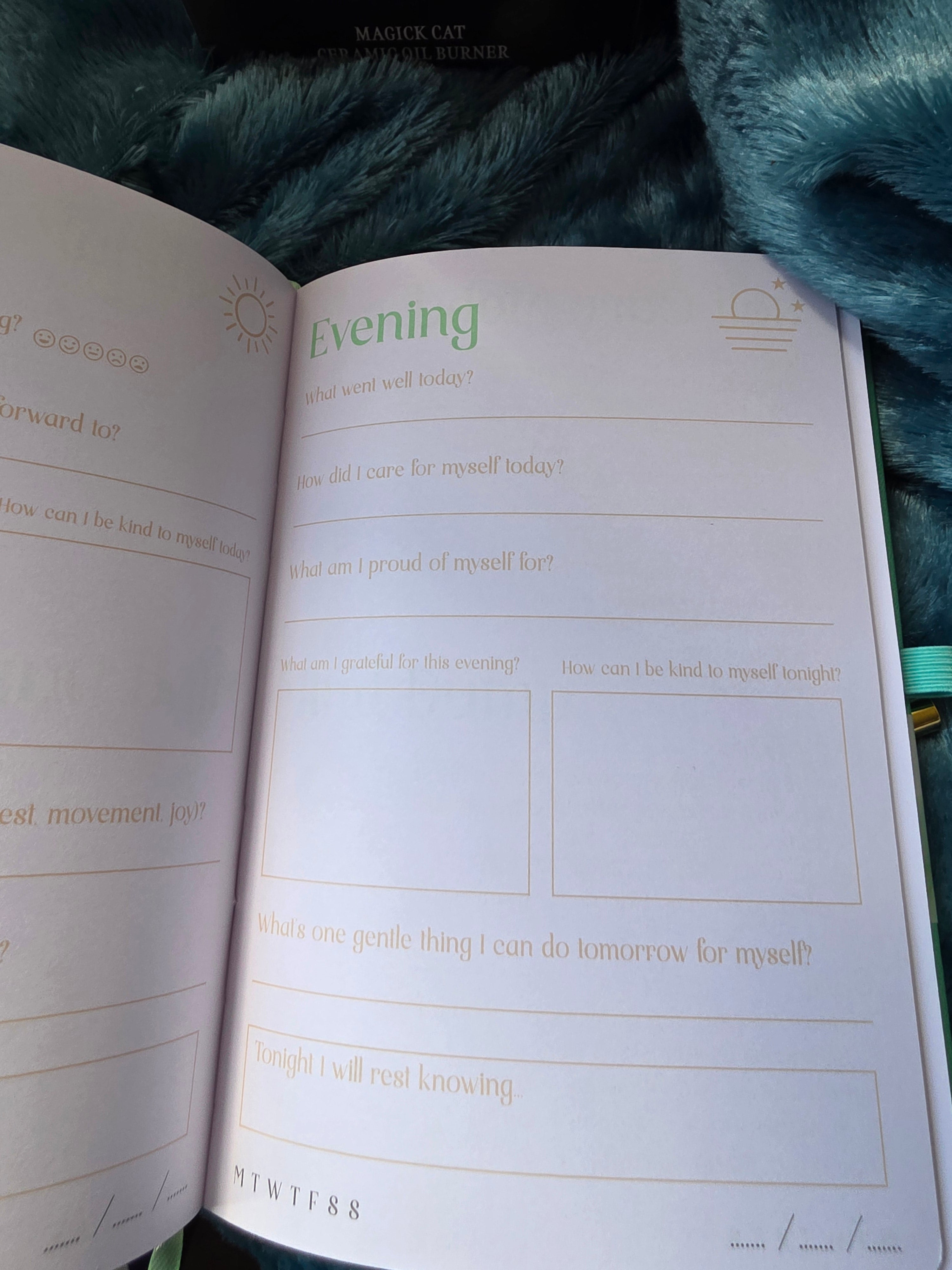 Wellness Journal with Aventurine Pen