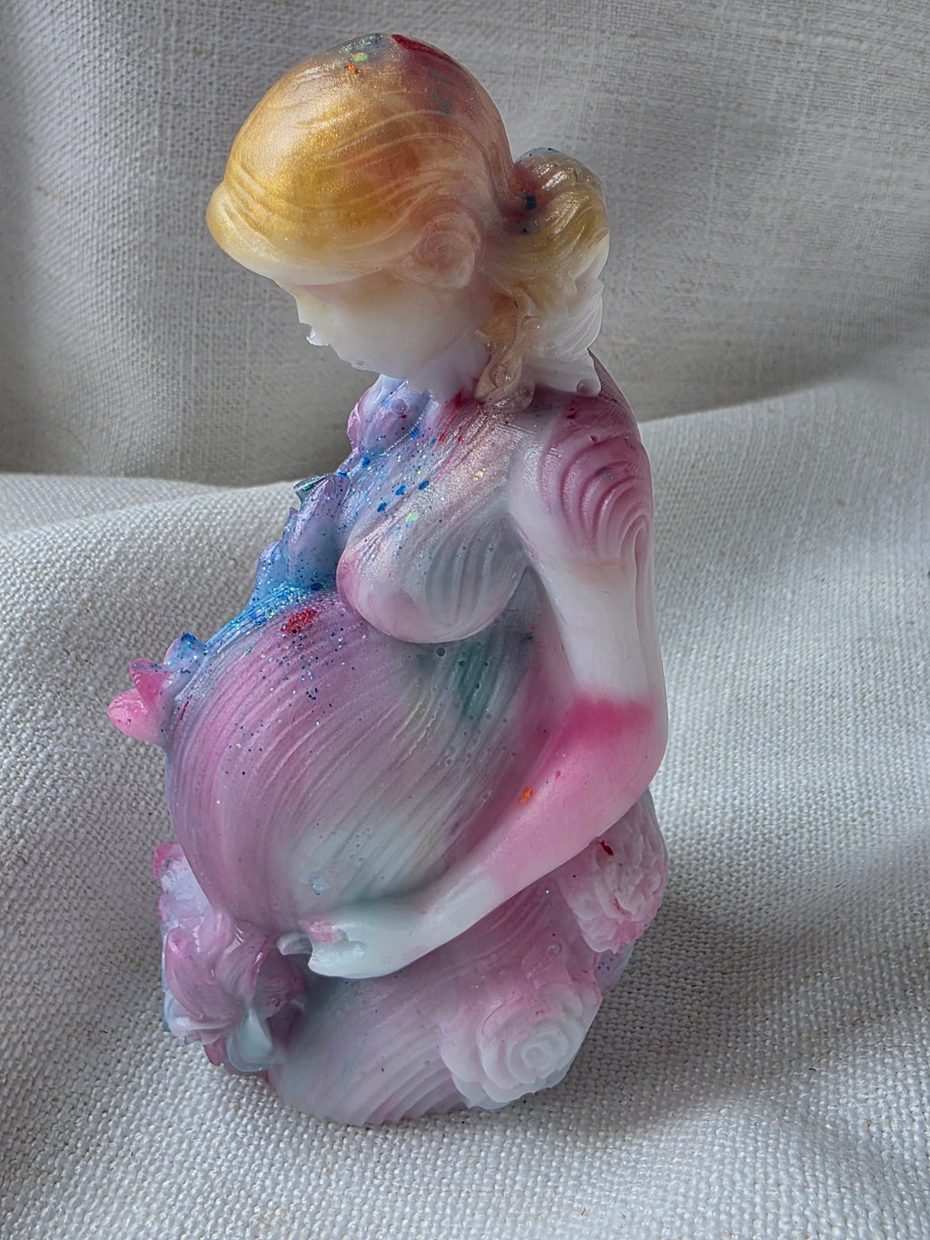 Imperfect Mother & Child Sculpture — One of a Kind
