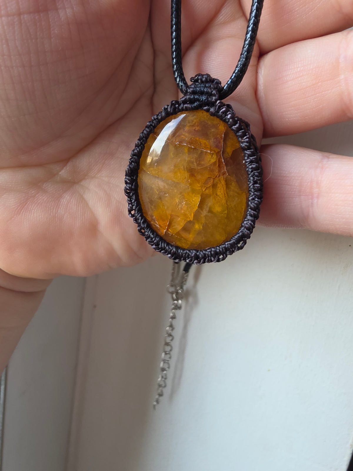 Natural Crystal Macramé Necklace | Choose What You Need
