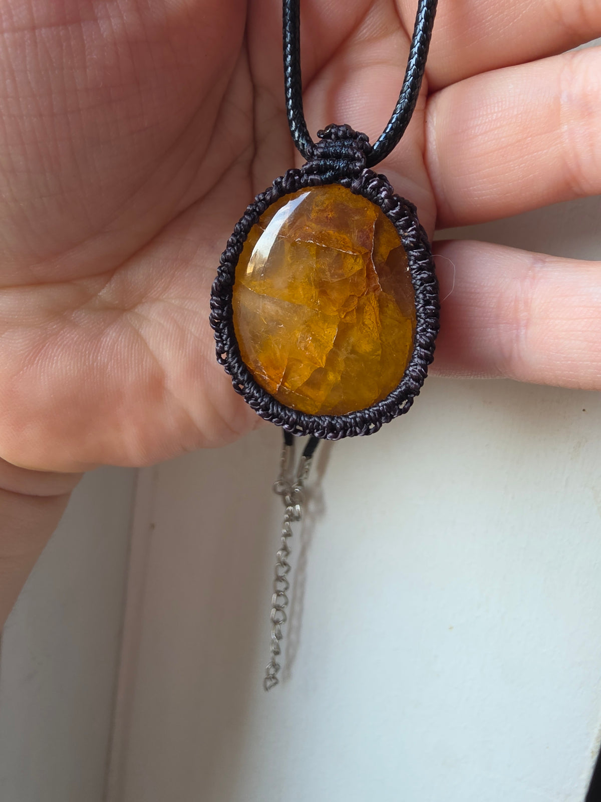 Natural Crystal Macramé Necklace | Choose What You Need