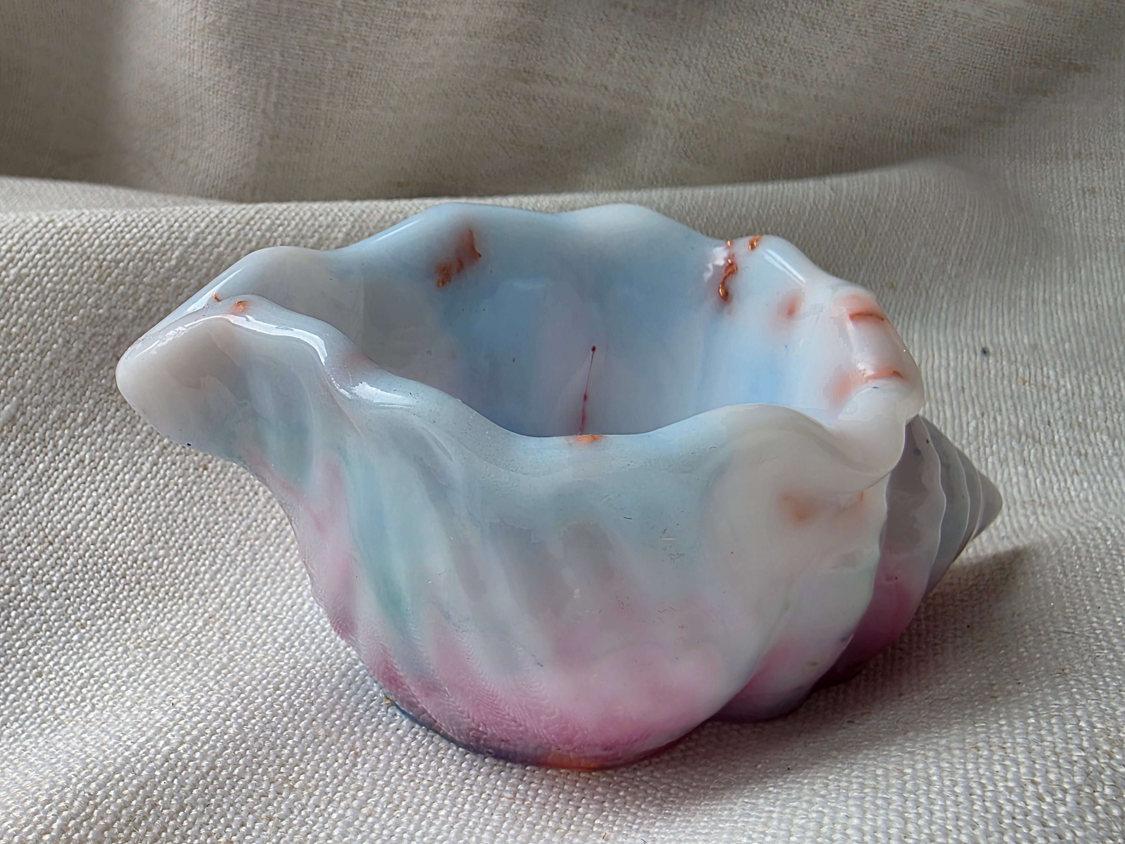 Ocean Shell Trinket Dish — Handmade Resin