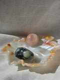 Pearl Shell Trinket Dish | Handmade Resin Jewellery Tray | Elegant Home & Vanity Decor